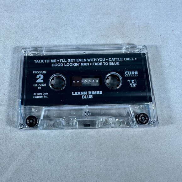 LeAnn Rimes Blue Cassette Album 1996 Country Pop Jewel Case Collectible - Picture 3 of 4